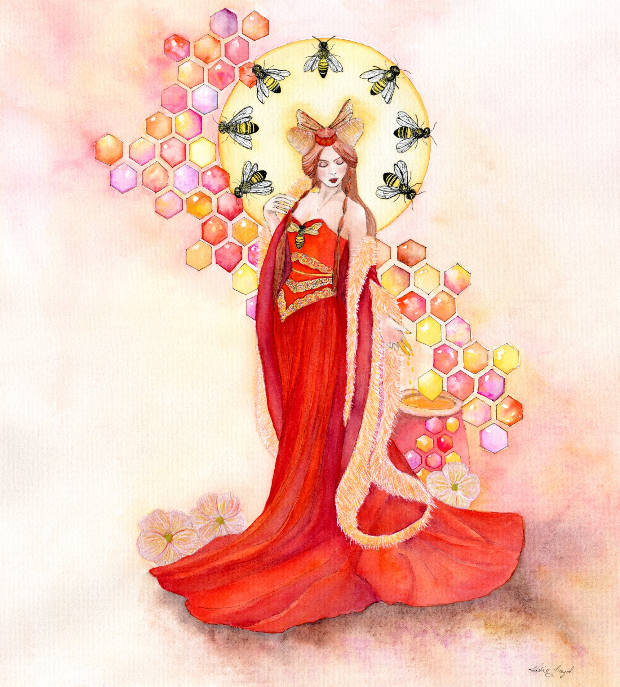 Honey Bee Queen 